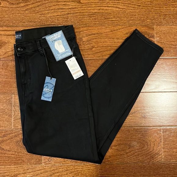 Curve Appeal High Rise Comfort Waist Skinny - Picture 1 of 4